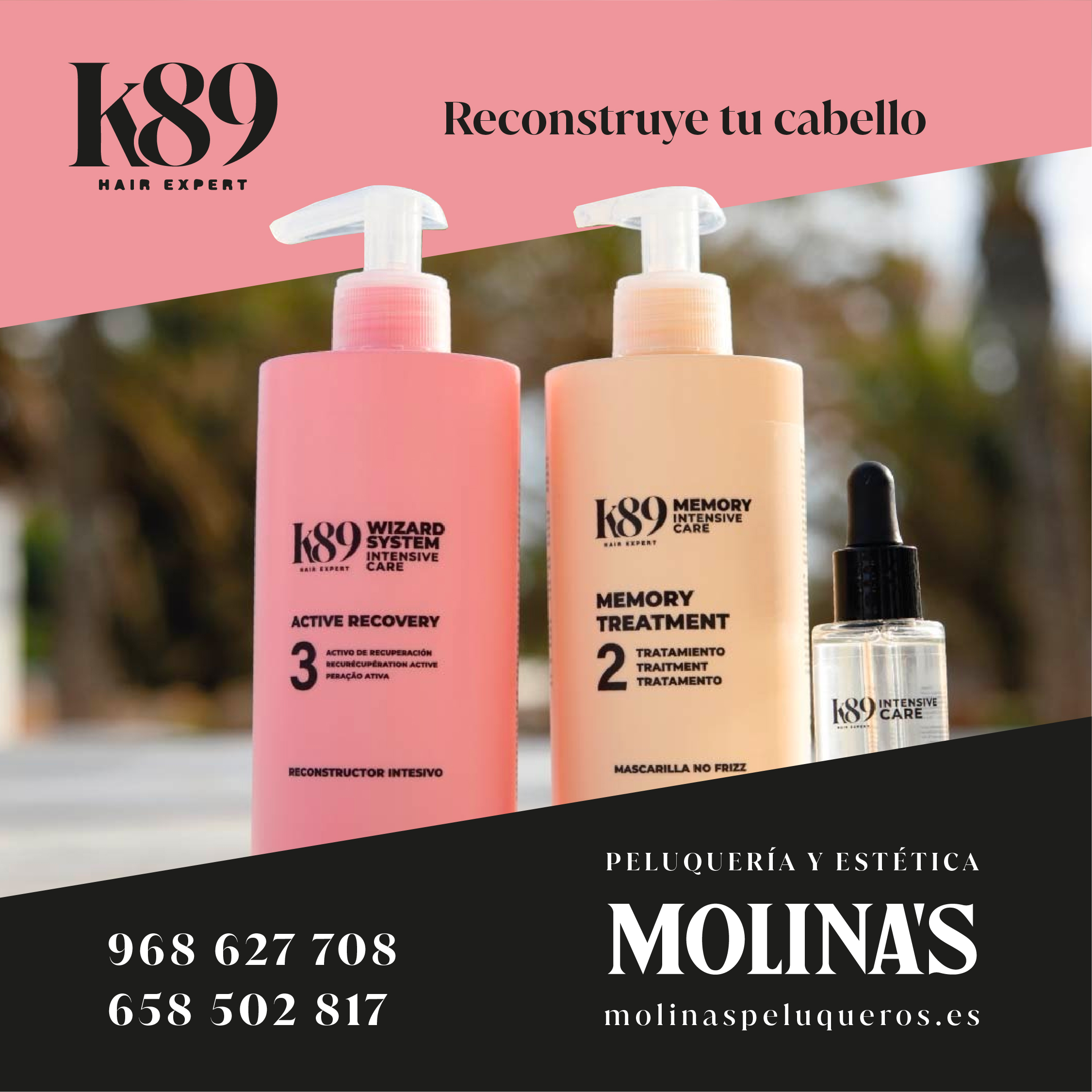 Lo mejor para el cuidado de tu cabello: K89 Wizard System