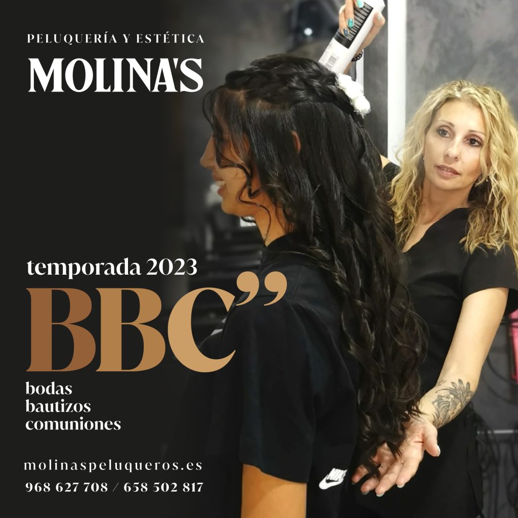 Molina's Peluqueros temporada bodas, bautizos y comuniones